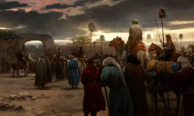 نقاشی «سید الساجدین»