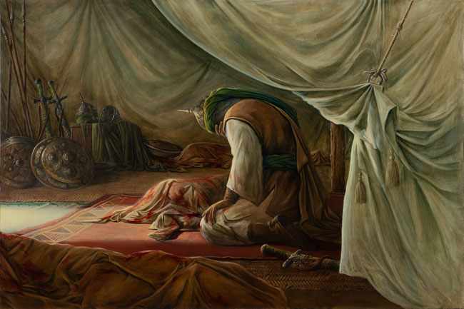 نقاشی «والا علی اکبر»