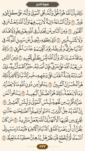 ترتیل قرآن صفحه 333 