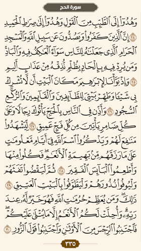 ترتیل قرآن صفحه 335 