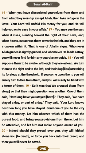 ترتیل صفحه 295 قرآن 
