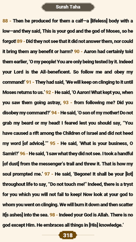 ترتیل صفحه 318 قرآن 