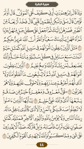 ترتیل قرآن صفحه ۴۴