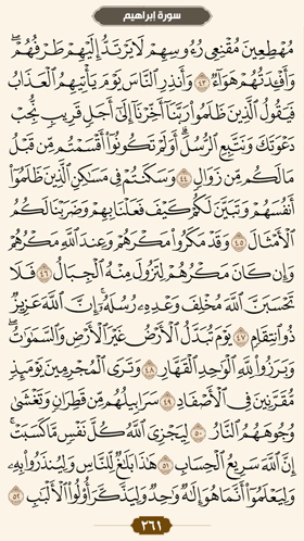 ترتیل قرآن صفحه 261 
