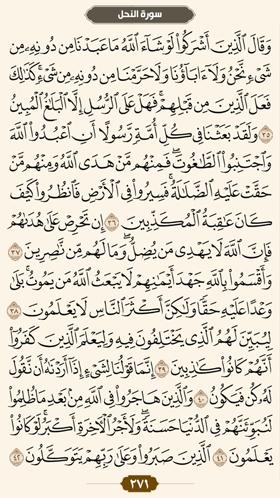 ترتیل قرآن صفحه 271 