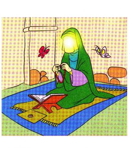 رنگ آمیزی دهه فاطمیه: ماجرای تسبیح حضرت زهرا (س)