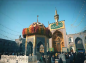 کلیپ: تعویض پرچم گنبد بارگاه رضوی در سالروز ولادت حضرت امام رضا (ع)